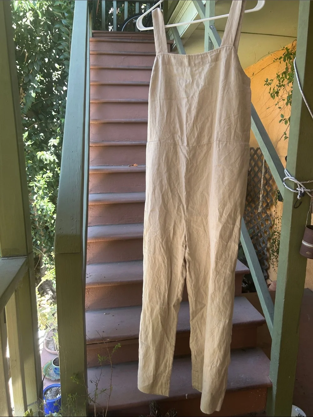 Quince 100% linen jumpsuit